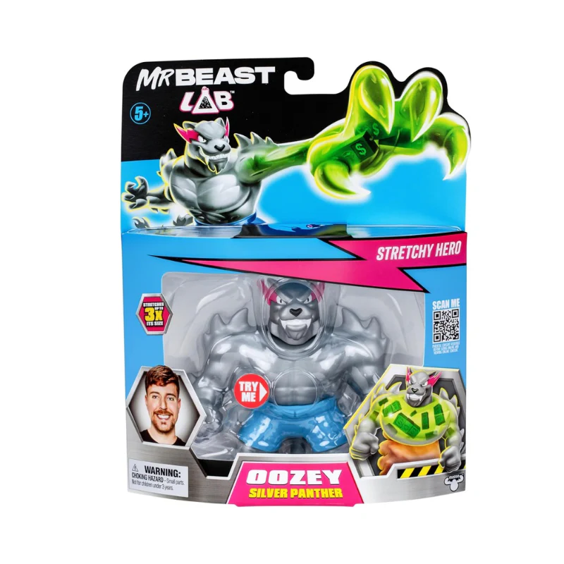 MRBEAST LAB W2 STRETCHY HERO SILVER PANTHER - Image 2