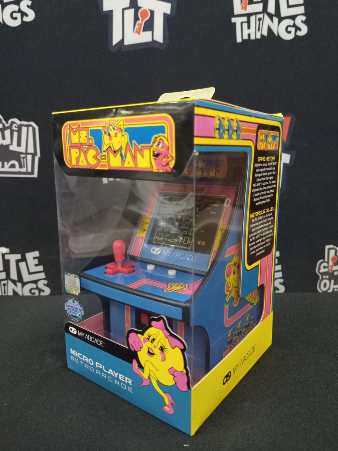 My Arcade : Micro Player - Ms. Pacman [DAMAGED BOX] - Image 2