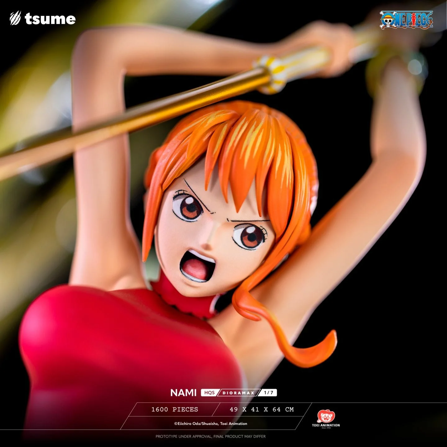 One Piece Nami 1/7 Scale HQS Dioramax Statue by Tsume Art - Image 3