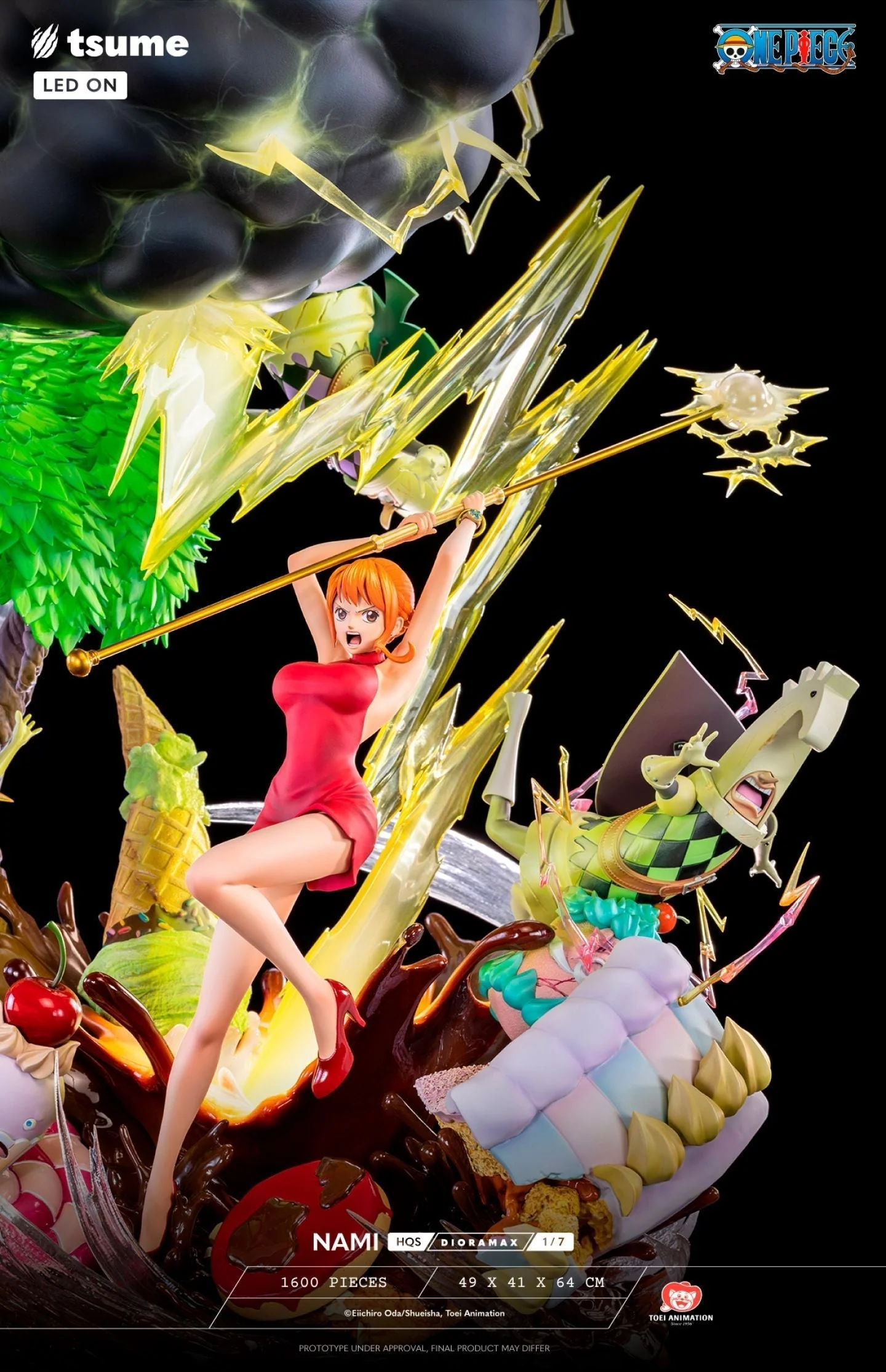 One Piece Nami 1/7 Scale HQS Dioramax Statue by Tsume Art - Image 4