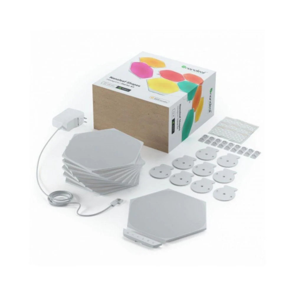 Nanoleaf Shapes - Hex - White - 9 Pack