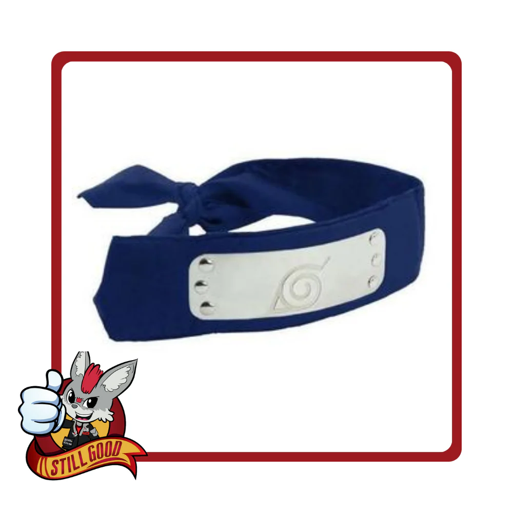 Naruto Shippuden Headband Konoha - Blue [Damaged Box]