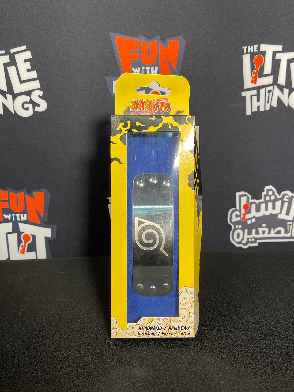 Naruto Shippuden Headband Konoha - Blue [Damaged Box] - Image 3