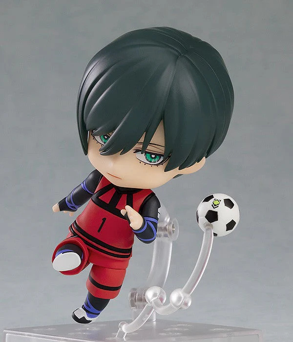 Blue Lock Itoshi Rin Nendoroid  Action figure By ORANGE ROUGE - Image 4