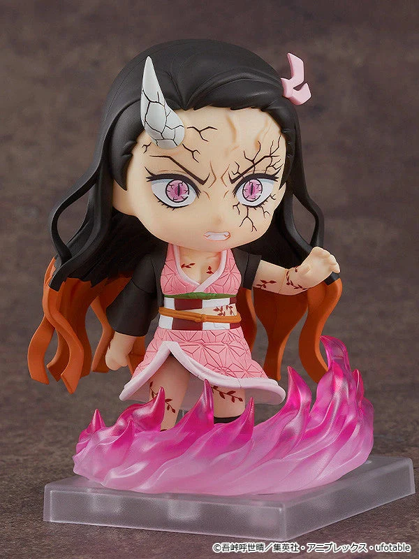 Demon Slayer: Kimetsu no Yaiba Nezuko Kamado : Demon Form Advancing Ver. Nendoroid Action Figure by Good Smile Company - Image 2