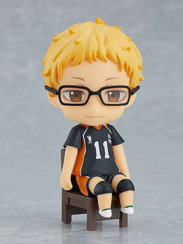 Haikyu Kei Tsukishima Nendoroid Swacchao! Action Figure - Image 3