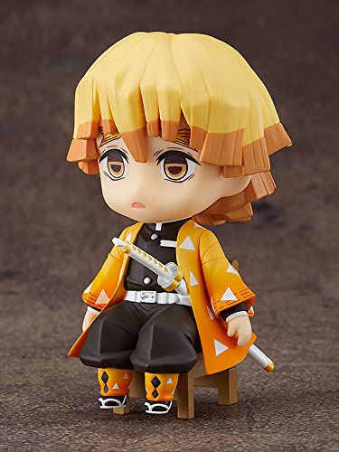 Demon Slayer : Kimetsu No Yaiba Nendoroid Swacchao! Zenitsu Agatsuma Figure by Good Smile Company - Image 4