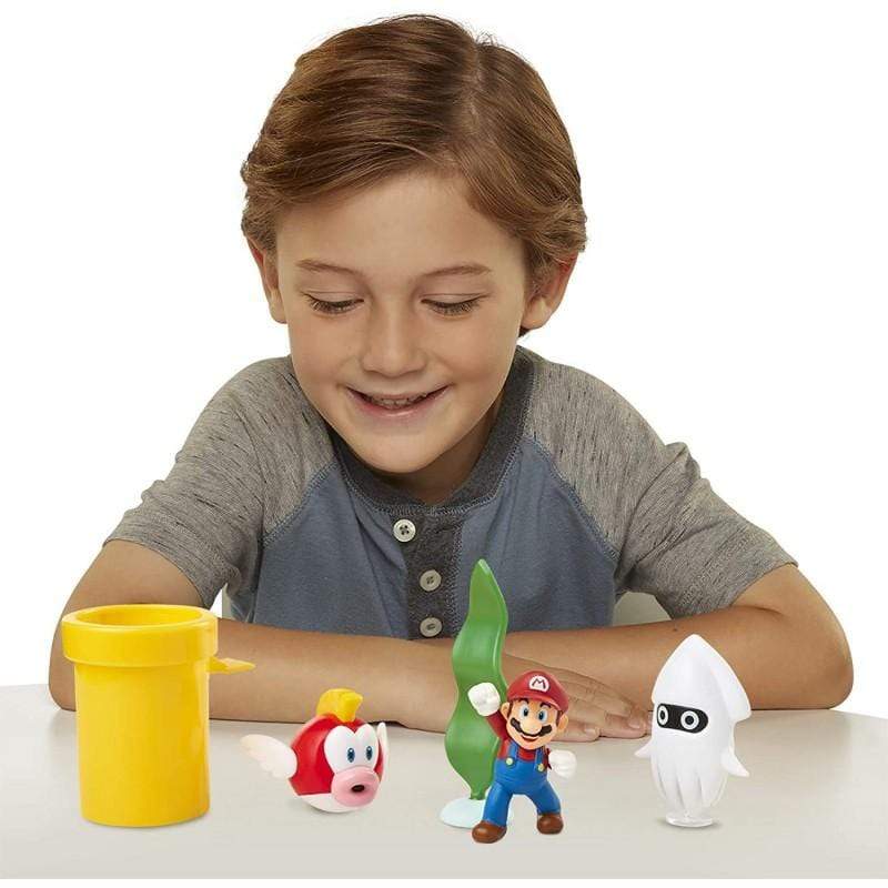 Nintendo 2.5" Fig 5-Pack Underwater Diorama Set - Image 3