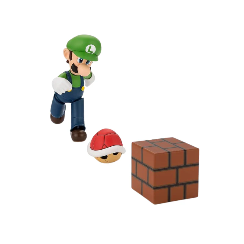 Nintendo Luigi Articulated Figures SH Figuarts By Bandai Tamashii - Image 4