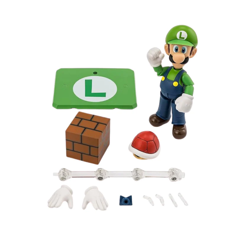 Nintendo Luigi Articulated Figures SH Figuarts By Bandai Tamashii - Image 5