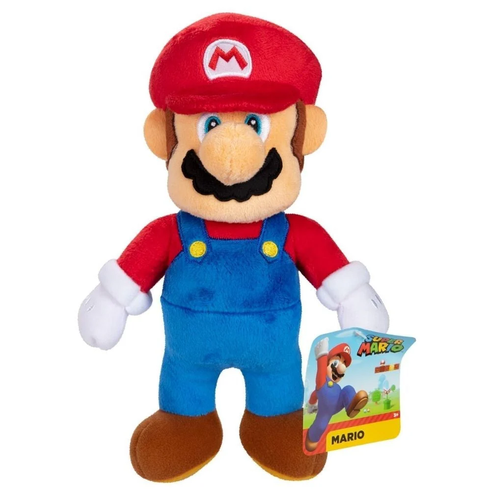 Nintendo Super Mario Plush 9" Wave #1 - Mario