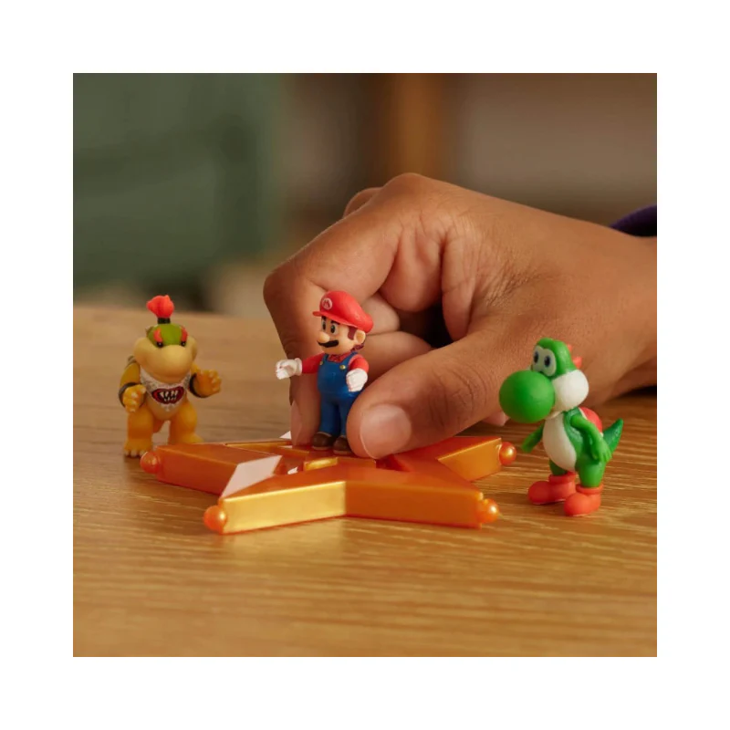 Nintendo Super Mario2 Movie Mini Fig Bowser w/Basic Accy Wave #1 As By Jakks Pacific - Image 2
