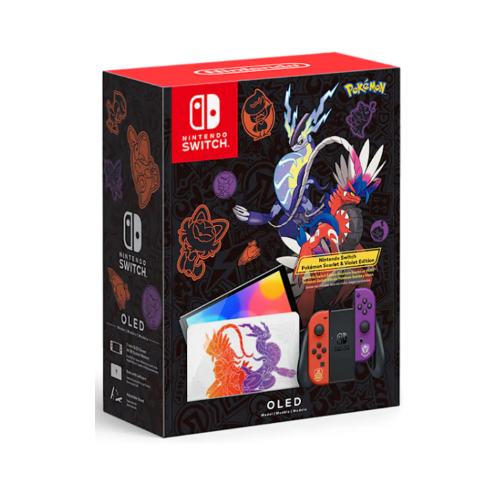 Nintendo Switch : Pokémon Scarlet & Violet Switch OLED - Image 2