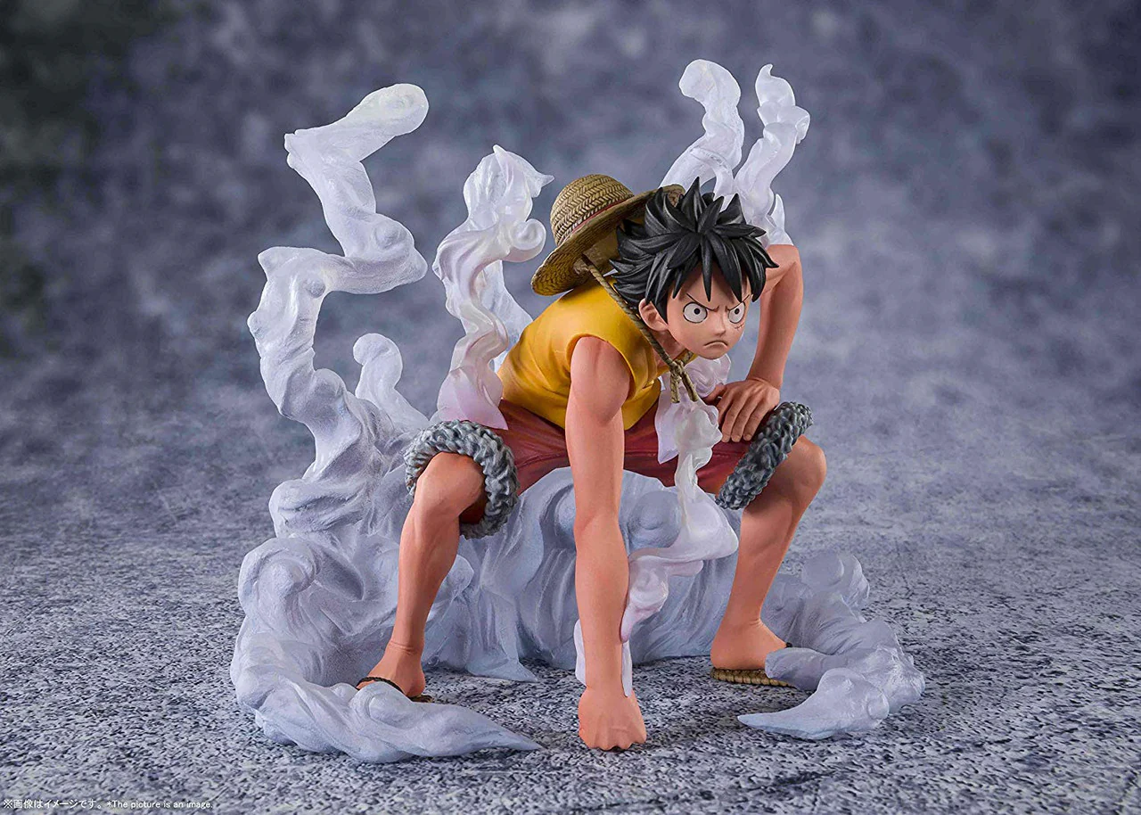 One Piece Monkey D. Luffy Summit Battle Figure By Bandai Tamashii - Image 3