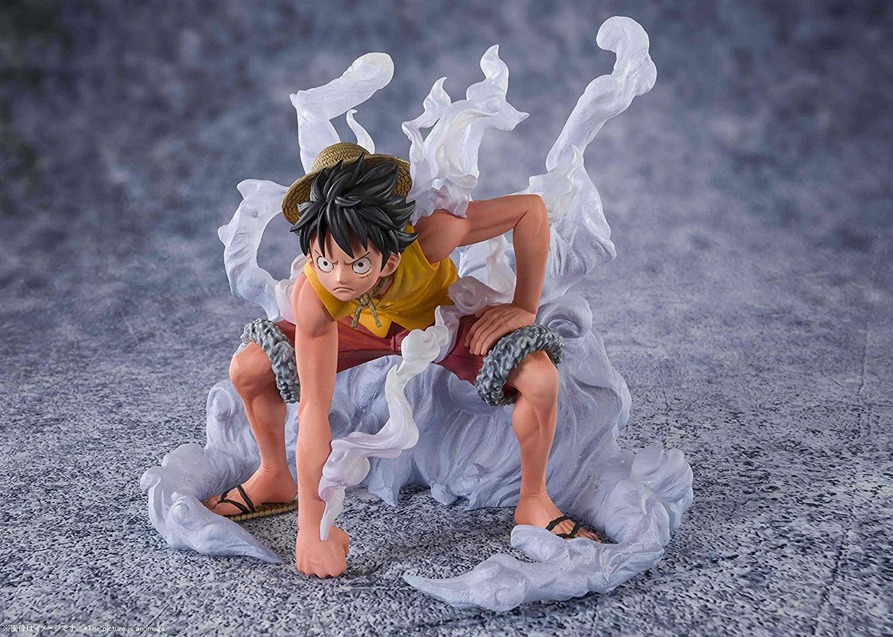One Piece Monkey D. Luffy Summit Battle Figure By Bandai Tamashii - Image 4