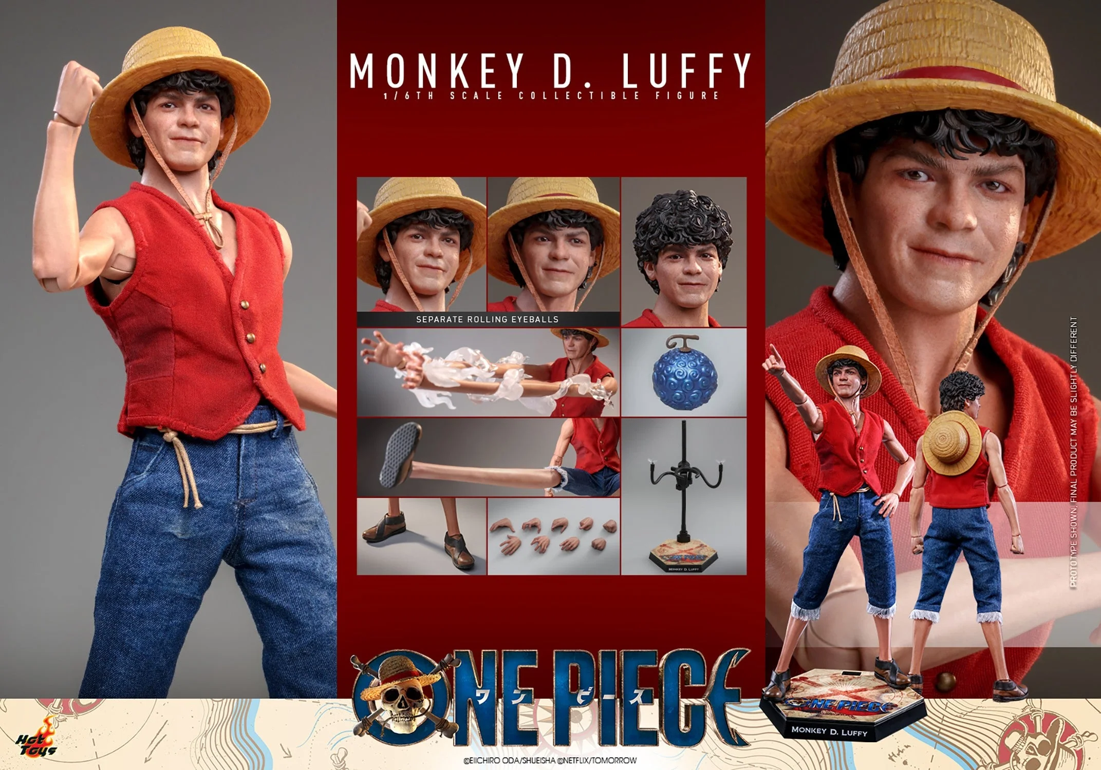 One Piece Monkey. D. Luffy 1/6 Scale Figure By Hot Toys - Image 7