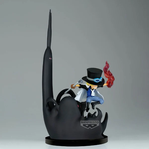 ONE PIECE WORLD COLLECTABLE FIGURE SPECIAL SABO VS FIVE ELDERS & IMU Figure By Banpresto - Image 2