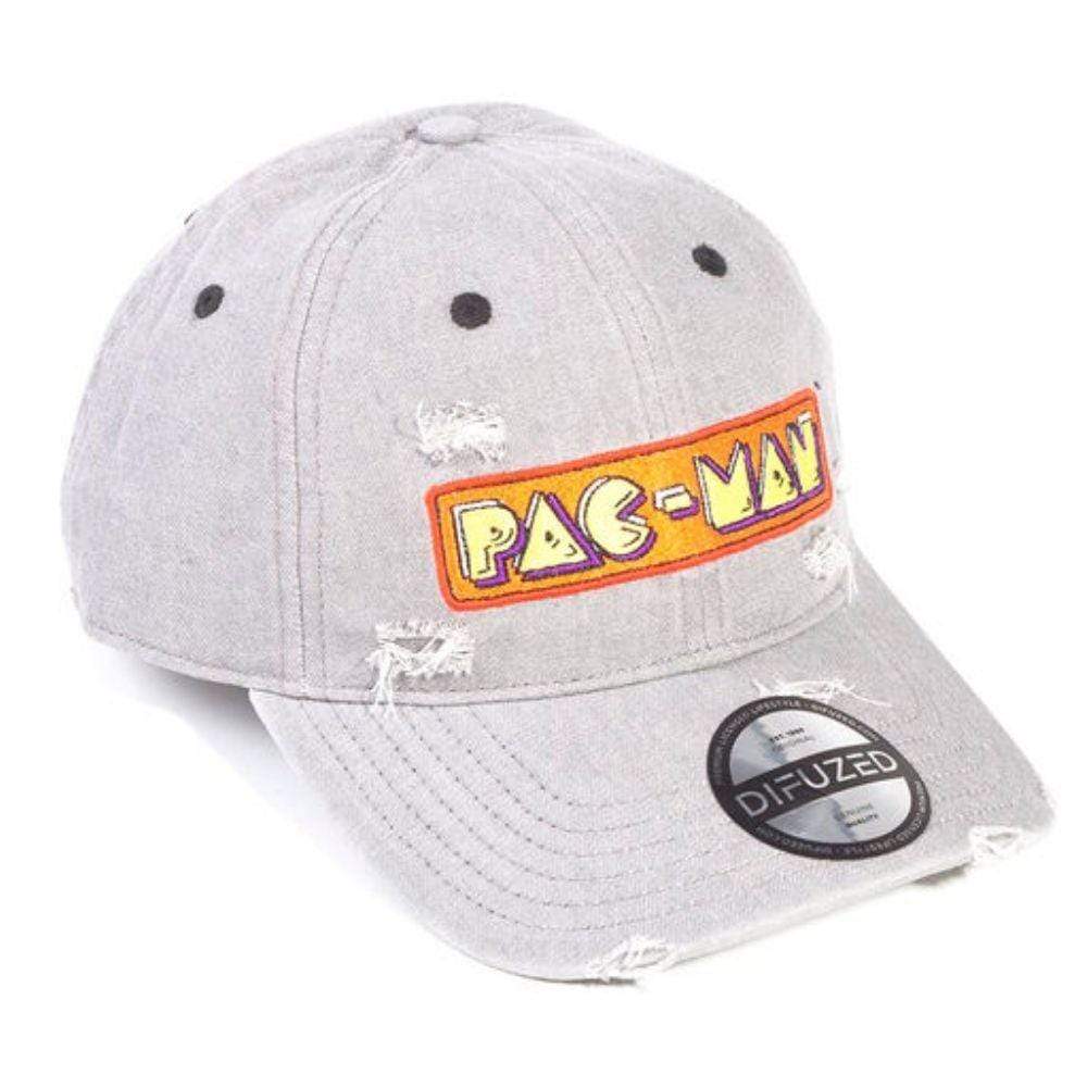 Pac-man Logo Denim Adjustable Cap by Difuzed - Image 2