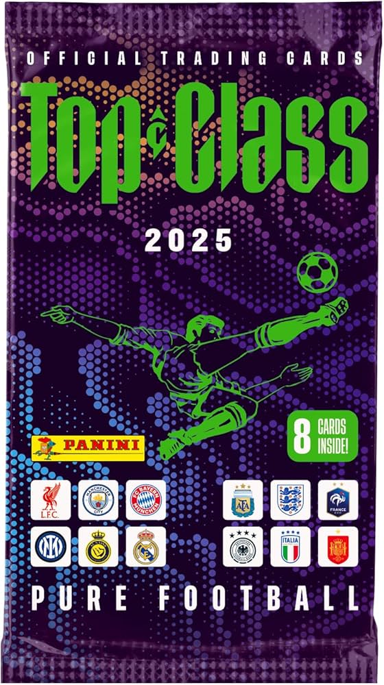 Panini FIFA Top Class 2025 Trading Cards 1 Pack - Image 2