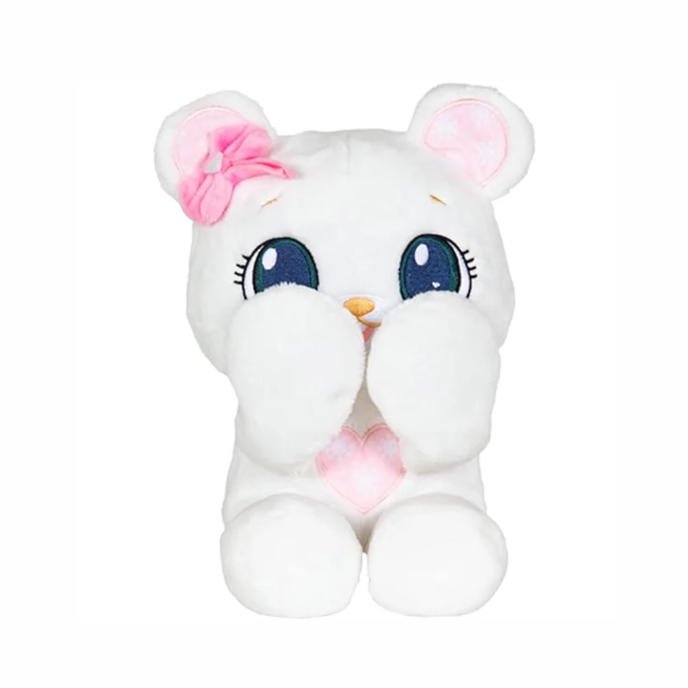PEEKAPETS WHITE BEAR Plushie by Toypro