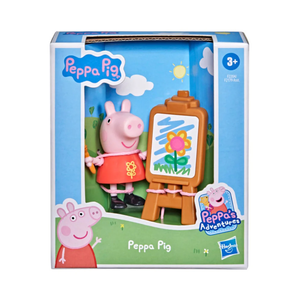 Peppa's Fun Friends Figures - Peppa Pig Painting
