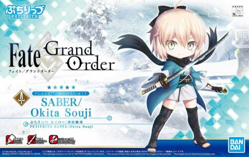 Fate/Grand Order Okita Souji Petitrits Saber Plastic Model Kit - Image 2