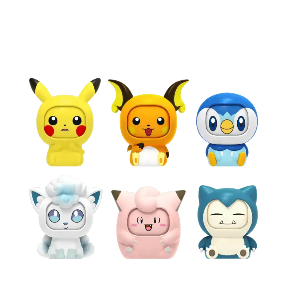 Pokémon Face Changing Doll Buildable Figures By Langbowang (1 Random)