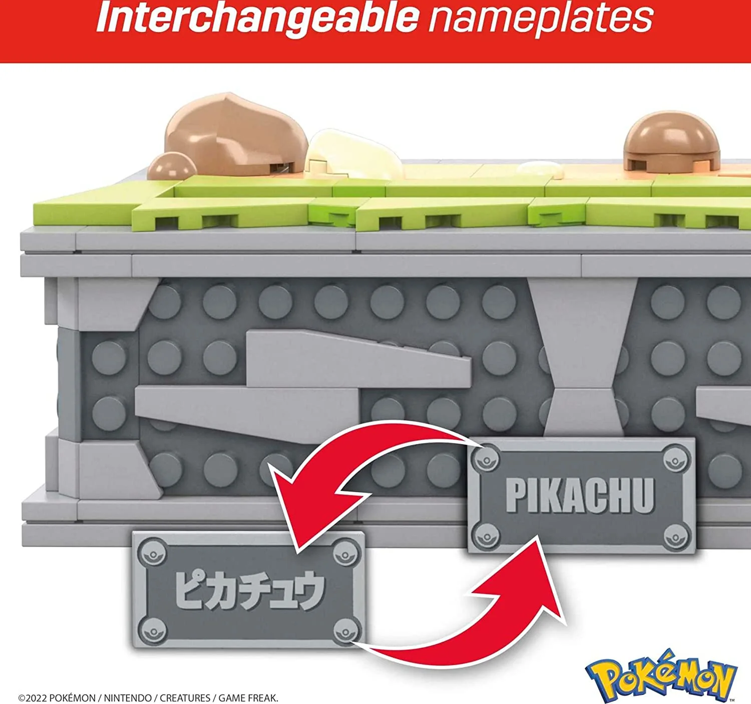 Mega Pokemon Pikachu Figure Building Motion Pikachu Collectible with Mechanized Movement - Image 5