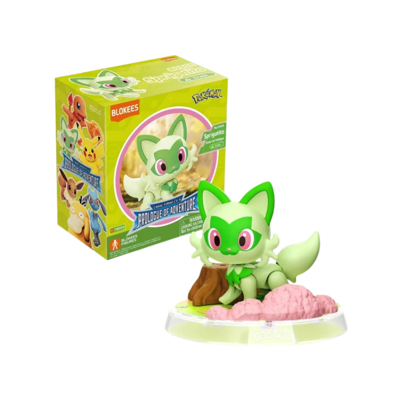 Pokemon Sprigatito S Construction Toys by Blokees