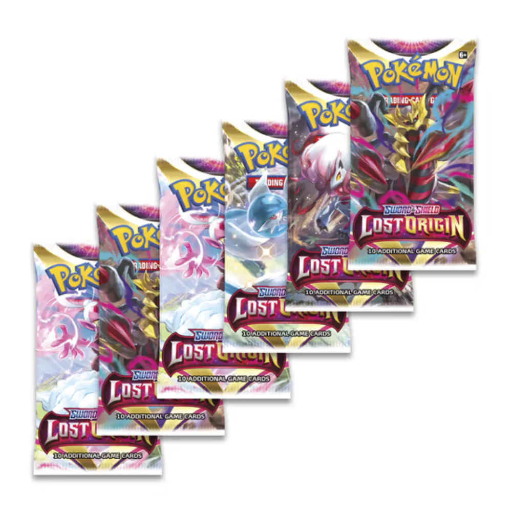 Pokemon TCG : Sword and Shield Lost Origins 6 pack Boosters Bundle - Image 2