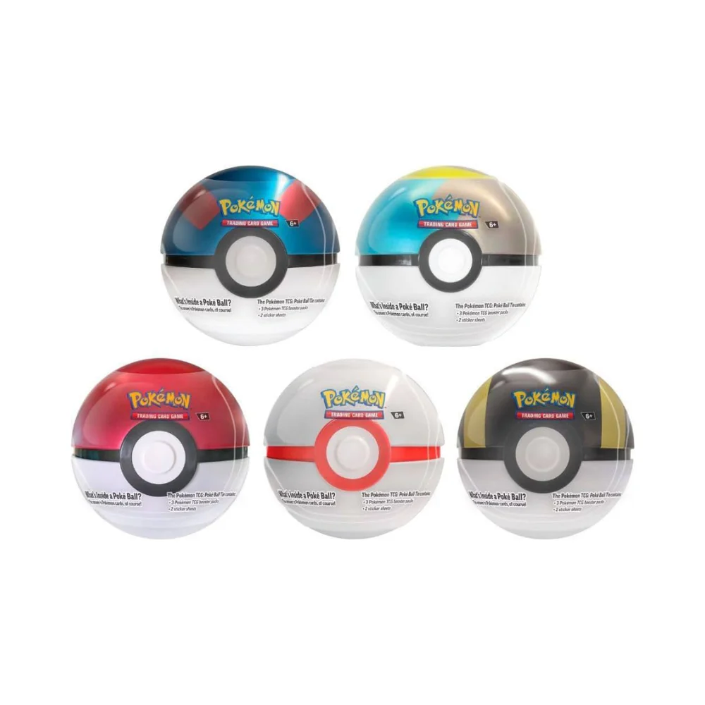Pokemon TCG : Poke Ball Tin Assortment