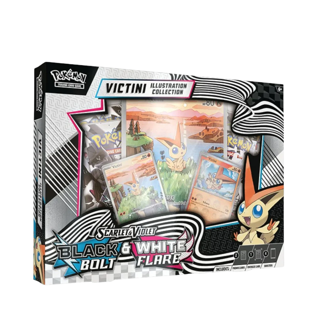 Pokemon TCG : Scarlet & Violet 10.5 Black Bolt & White Flare Unova Victini Illustration Collection