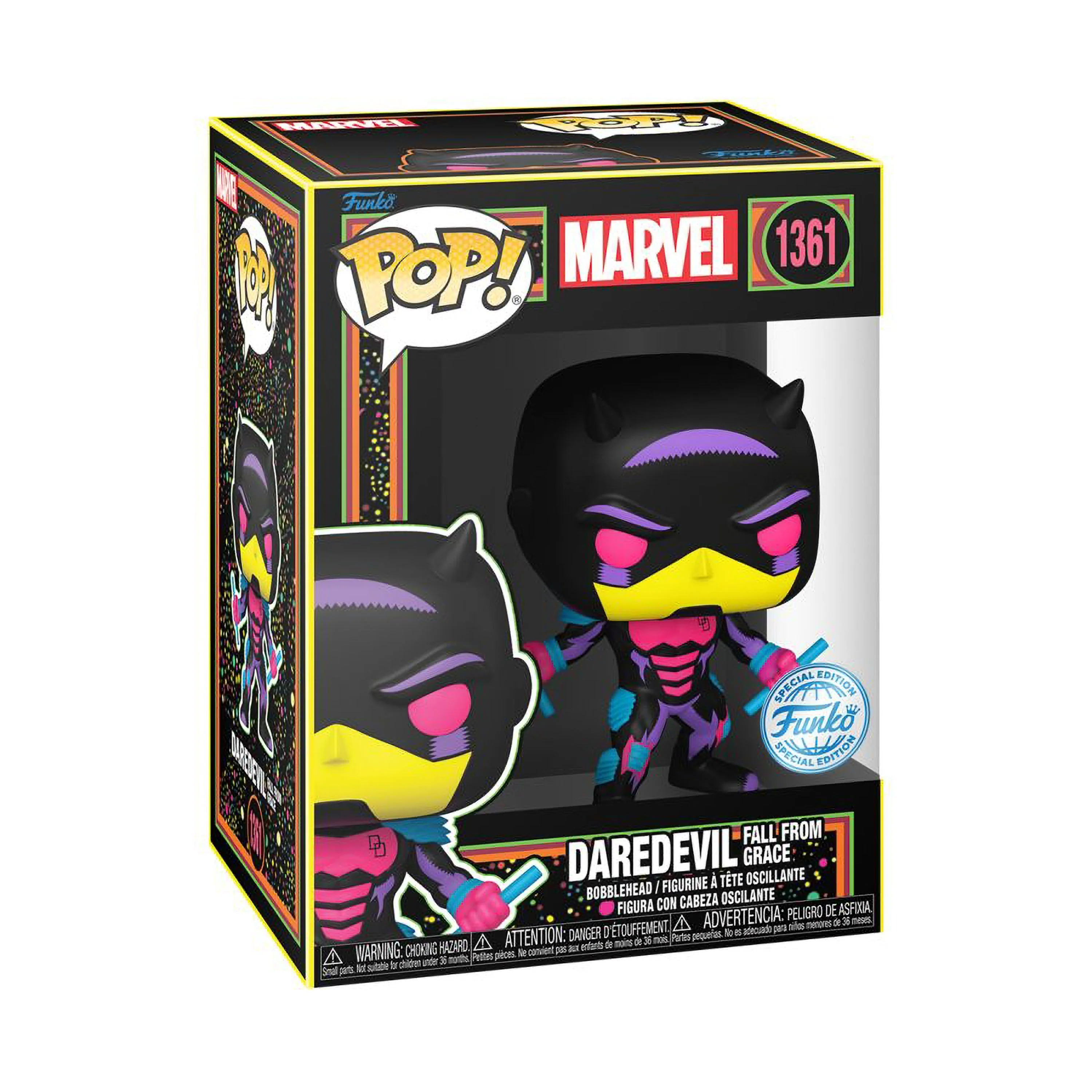 Pop! Marvel: Armored Daredevil (BLKLT)(Exc) - Image 2