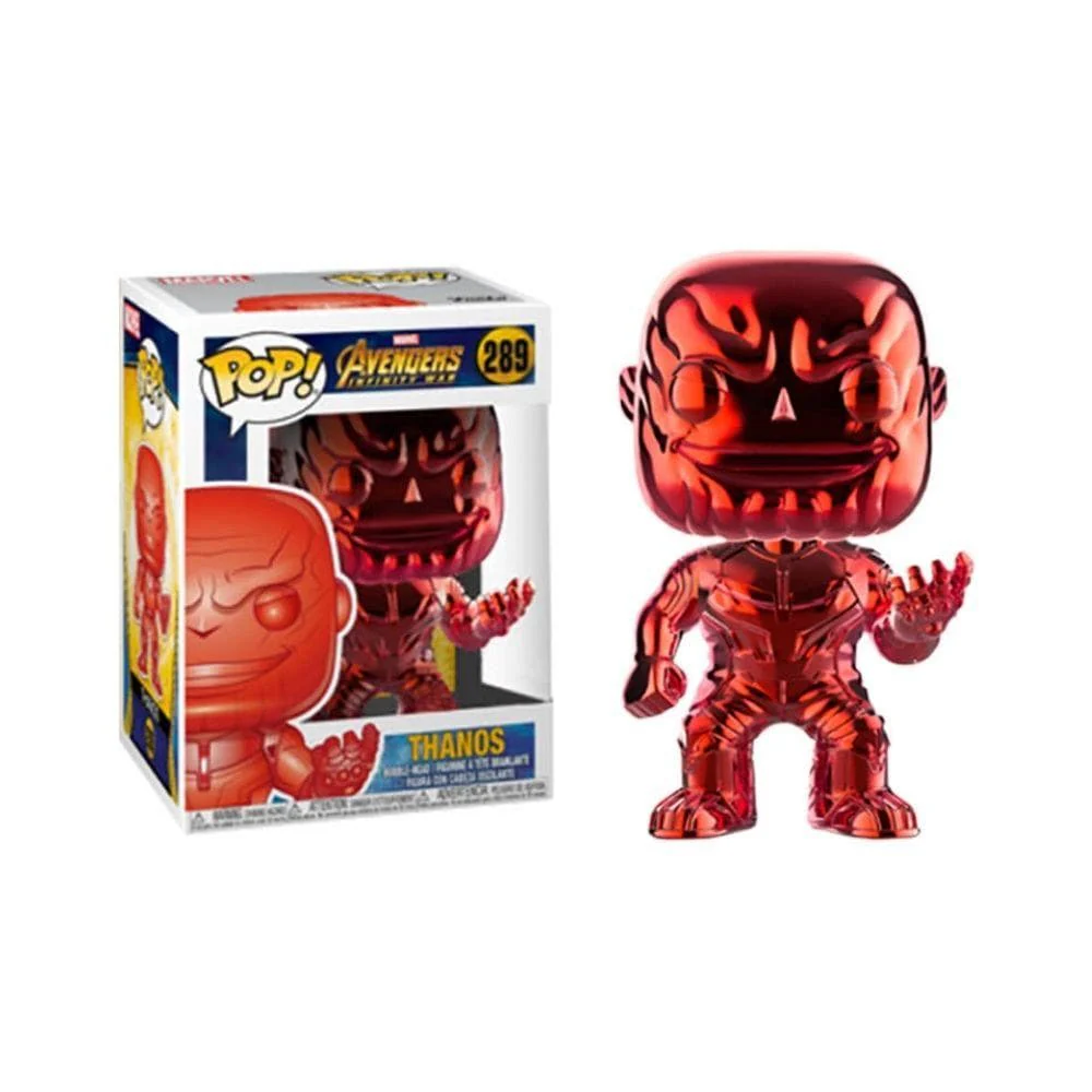 Funko Exc : Marvel Infinity War - Thanos - (Red Chrome) #289 - Image 2