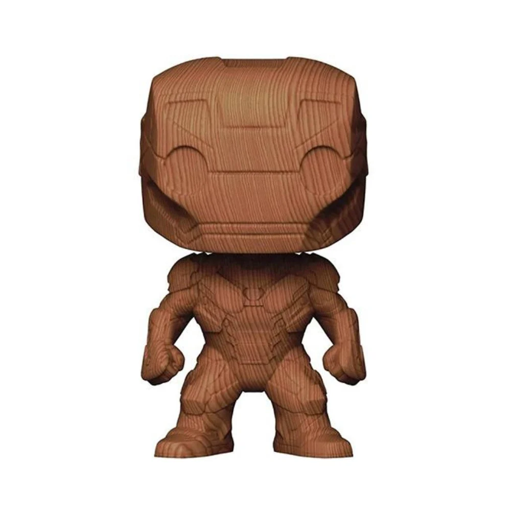 Funko Exc : Marvel Iron Man - Iron Man (Wood)
