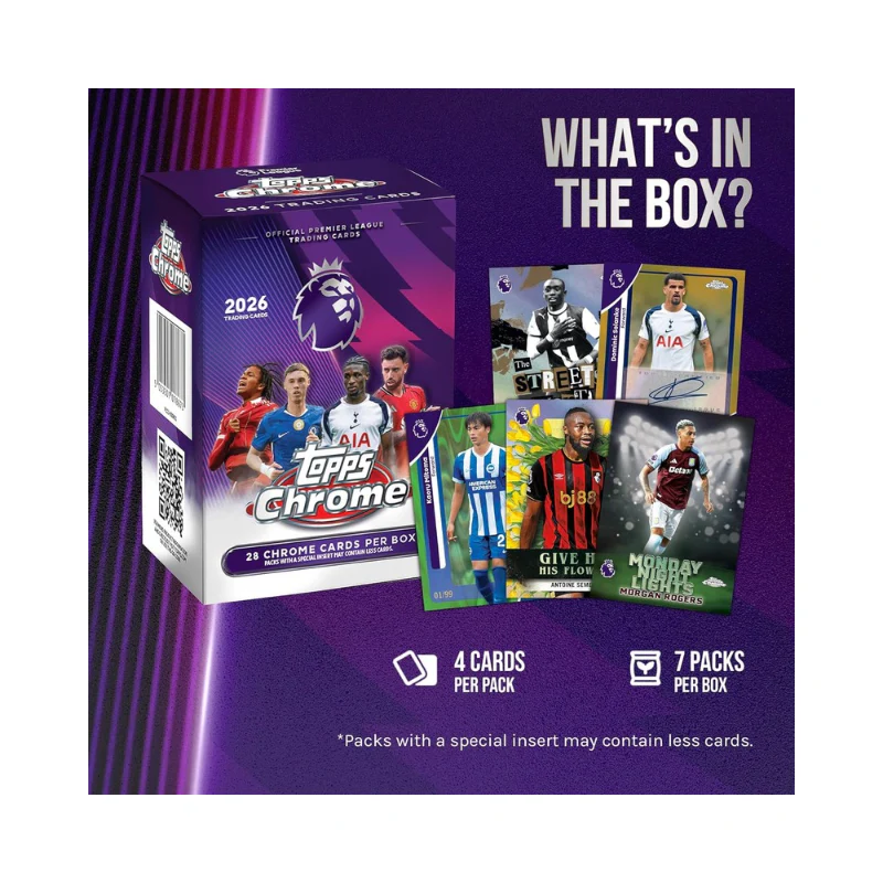 Premier League Chrome 2026 Value Box By Topps - Image 9