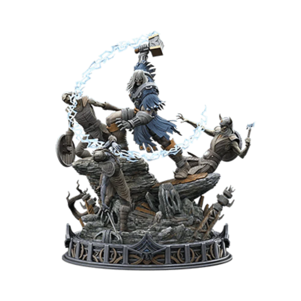 Rangnarok Thor elite Diorama statute By Figurama