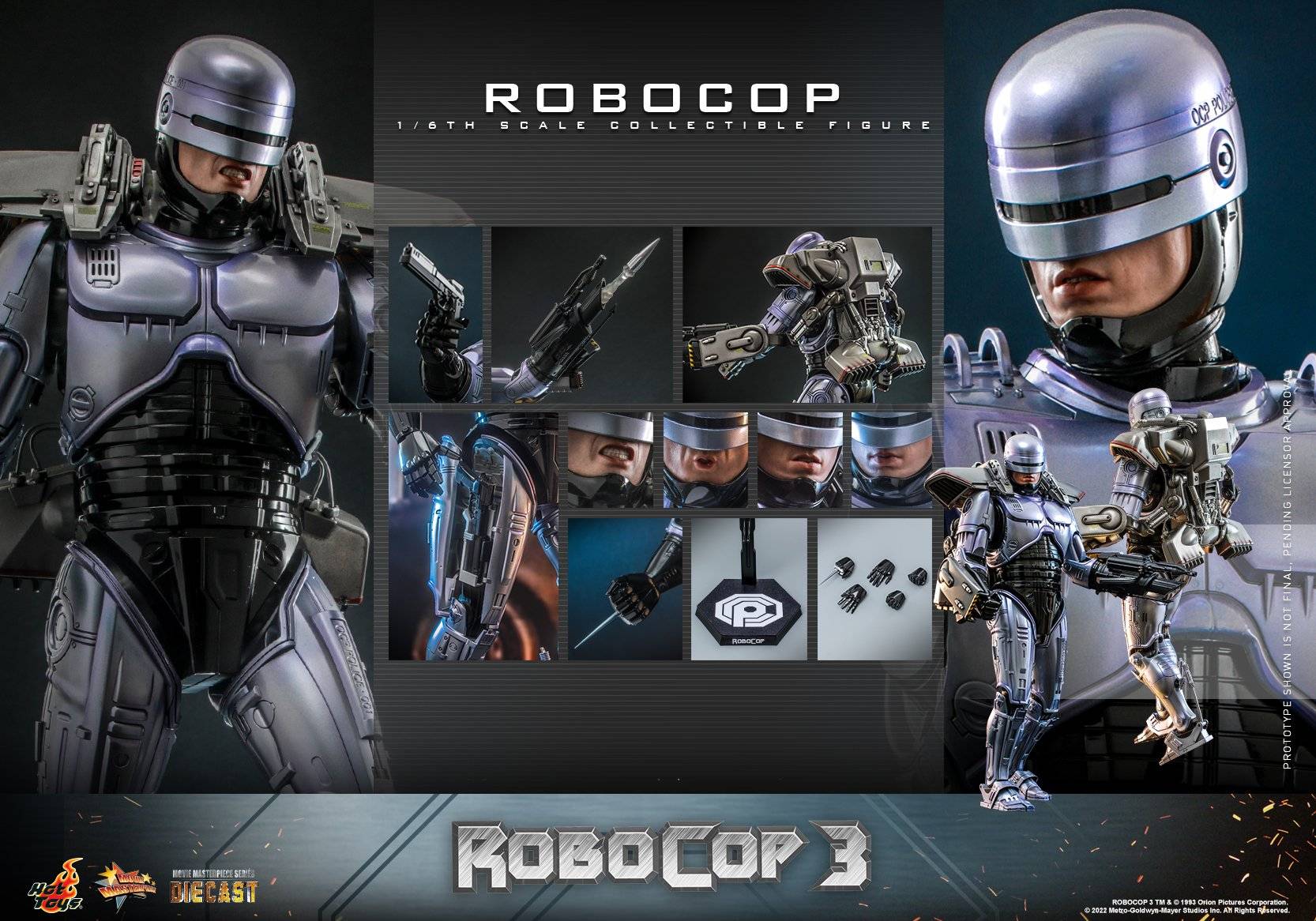 Robocop With Flight Pack Version 1/6 Scale By Hot Toys - Image 2