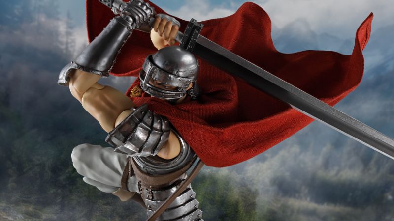 Berserk Guts (Band of the Hawk) S.H.Figuarts Action Figure By Bandai Tamashii - Image 6