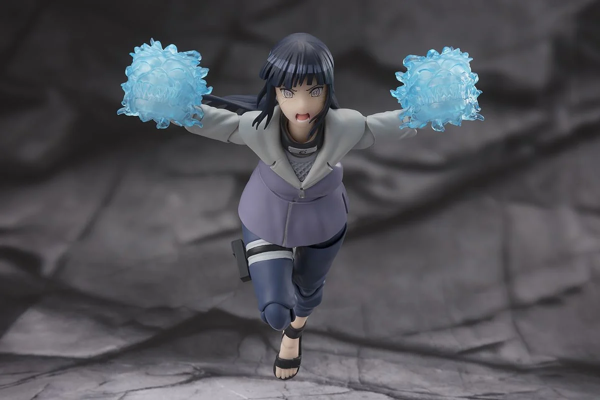 Naruto: Shippuden Hinata Hyuga (Virtuous Byakugan) S.H.Figuarts Action Figure By Bandai Tamashii - Image 4