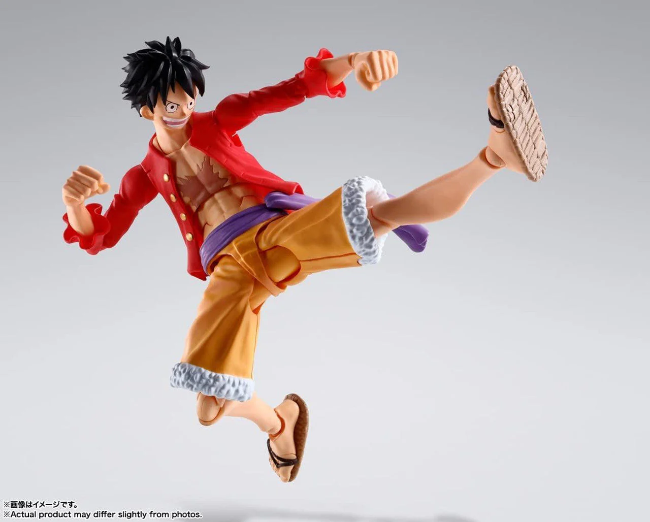 One Piece Monkey D. Luffy The Raid on Onigashima 1/12 Scale S.H.Figuarts Action Figure by Bandai Tamashii - Image 3