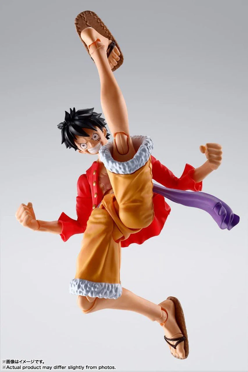 One Piece Monkey D. Luffy The Raid on Onigashima 1/12 Scale S.H.Figuarts Action Figure by Bandai Tamashii - Image 4