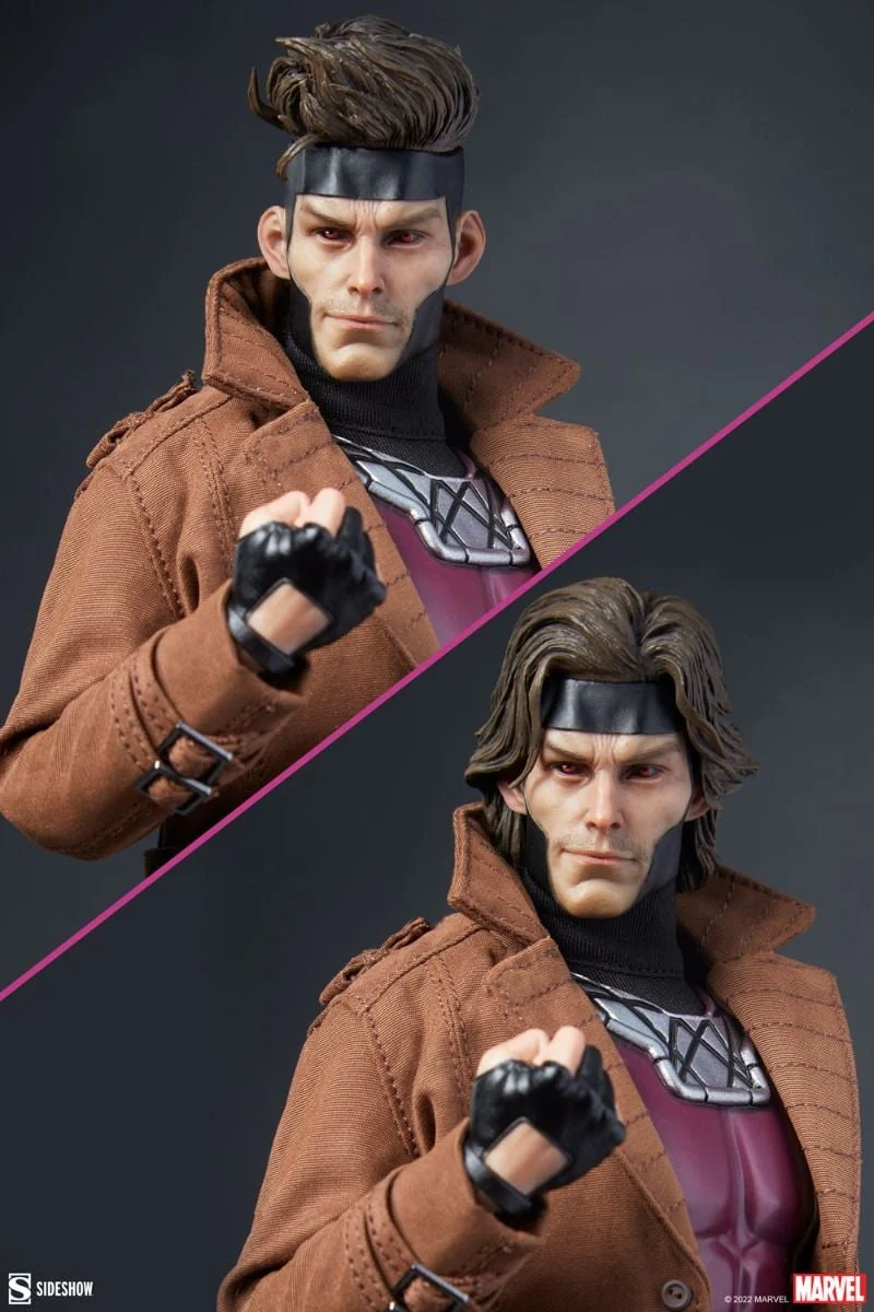 Marvel Gambit Deluxe 1/6 Scale Figure by Sideshow Collectibles - Image 3