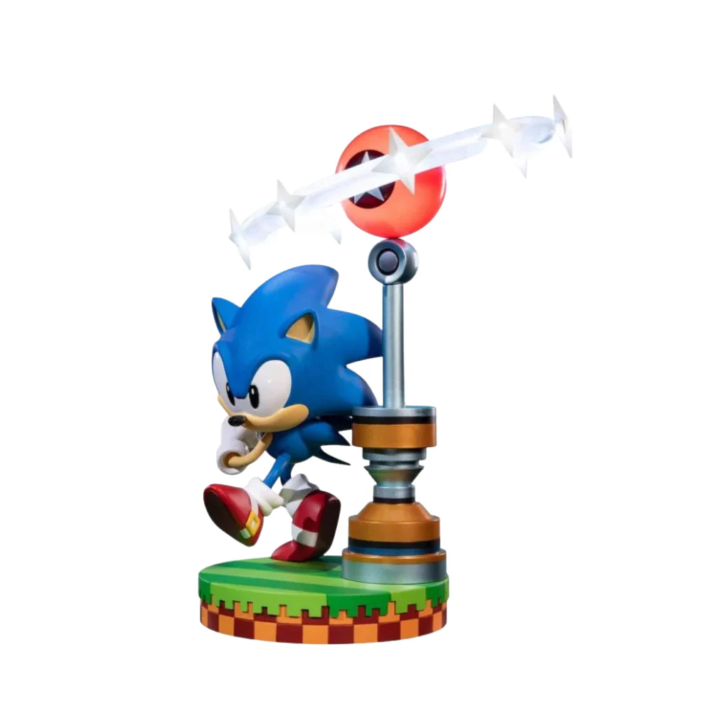 Sonic The Hedgehog - Sonic Pvc Statue (Collector'S Edition) By First 4 Figures