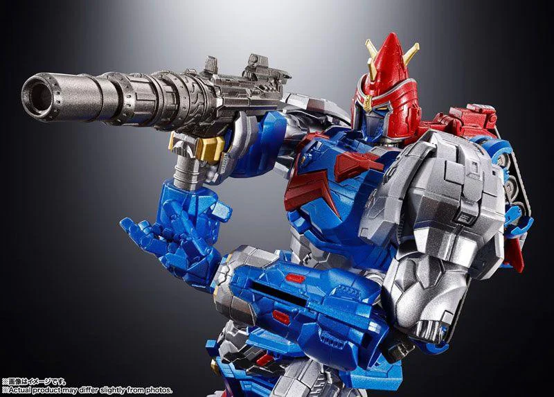 Voltes V Action Figure Soul of Chogokin By Bandai Tamashii - Image 6
