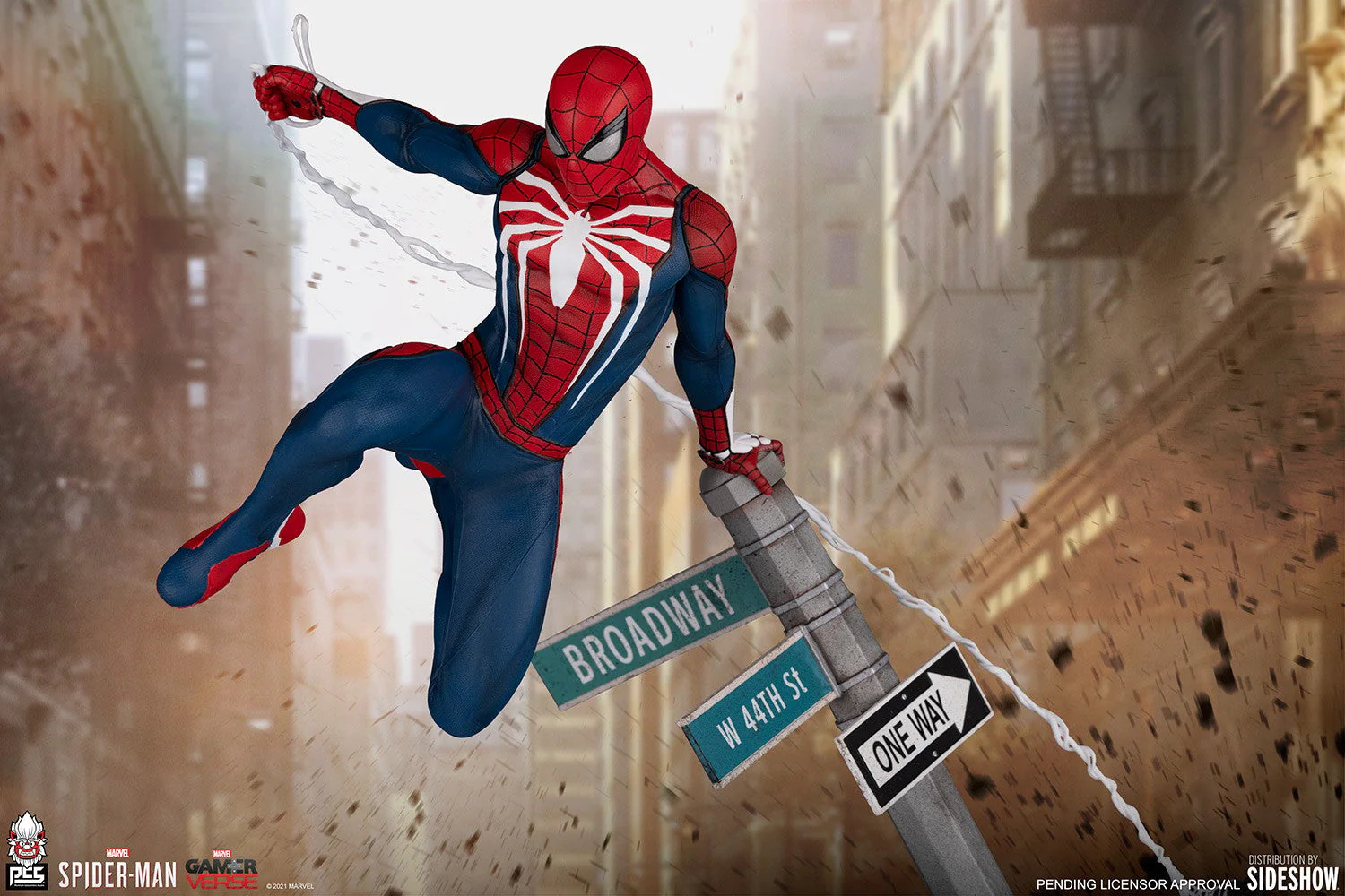 Spider-Man: Advanced Suit  1/6 Scale Diorama Statue by PCS - Image 3