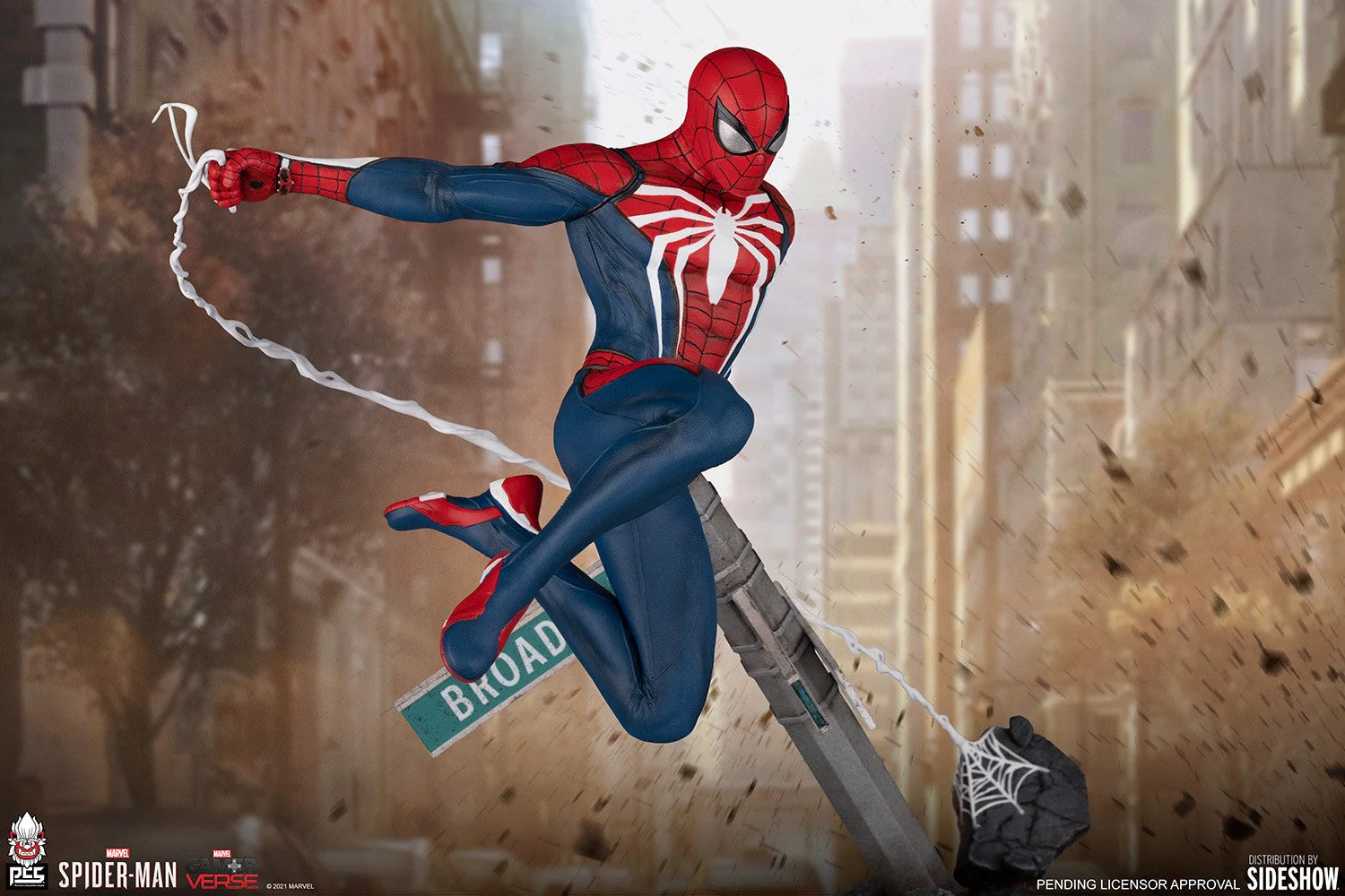 Spider-Man: Advanced Suit  1/6 Scale Diorama Statue by PCS - Image 4