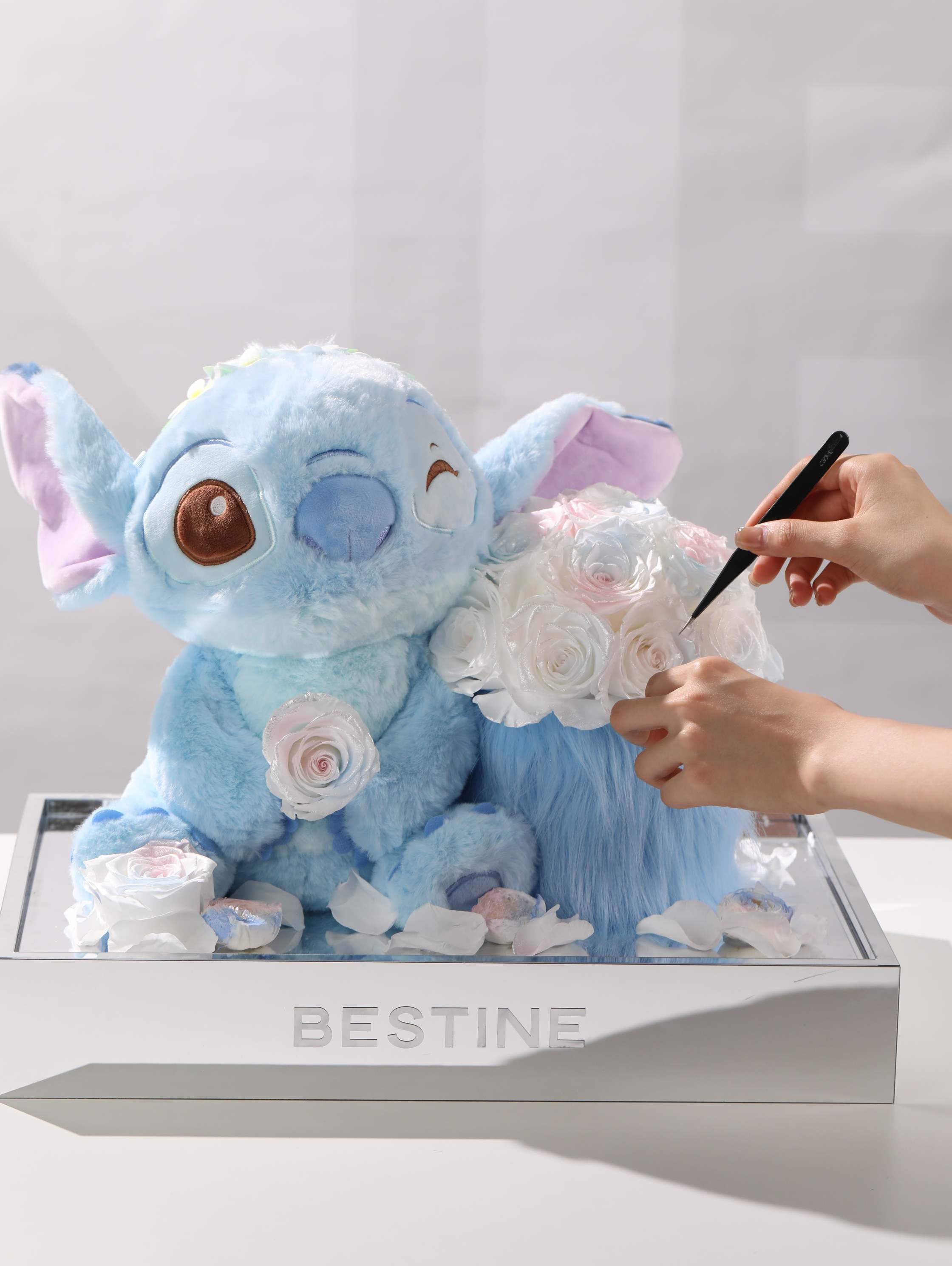 Stitch Preserved Flower Bucket Gifts By Betine - Image 7