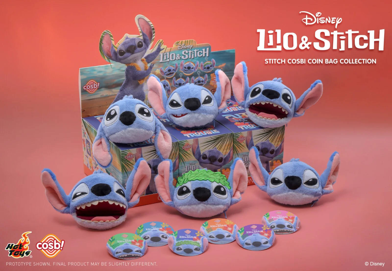 Stitch - Stitch Cosbi Coin Bag By Hot Toys (1 Random) - Image 2