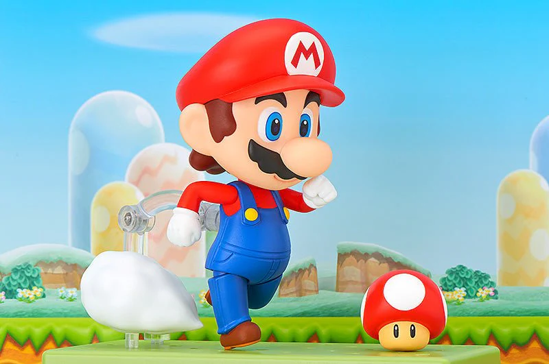 Super Mario "Mario" Nendoroid Action Figure By Good Smle Company - Image 5